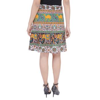 Multicolor printed Cotton Rajasthani skirts 1