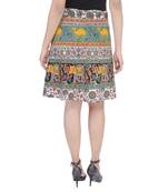 Multicolor printed Cotton Rajasthani skirts