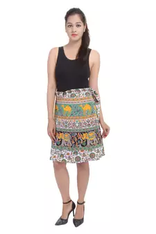 Multicolor printed Cotton Rajasthani skirts