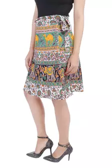 Multicolor printed Cotton Rajasthani skirts