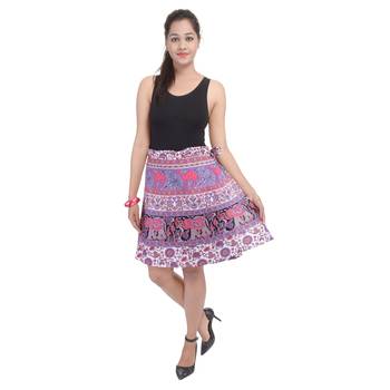 Multicolor printed Cotton Rajasthani skirts 2