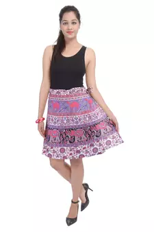 Multicolor printed Cotton Rajasthani skirts