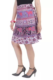 Multicolor printed Cotton Rajasthani skirts