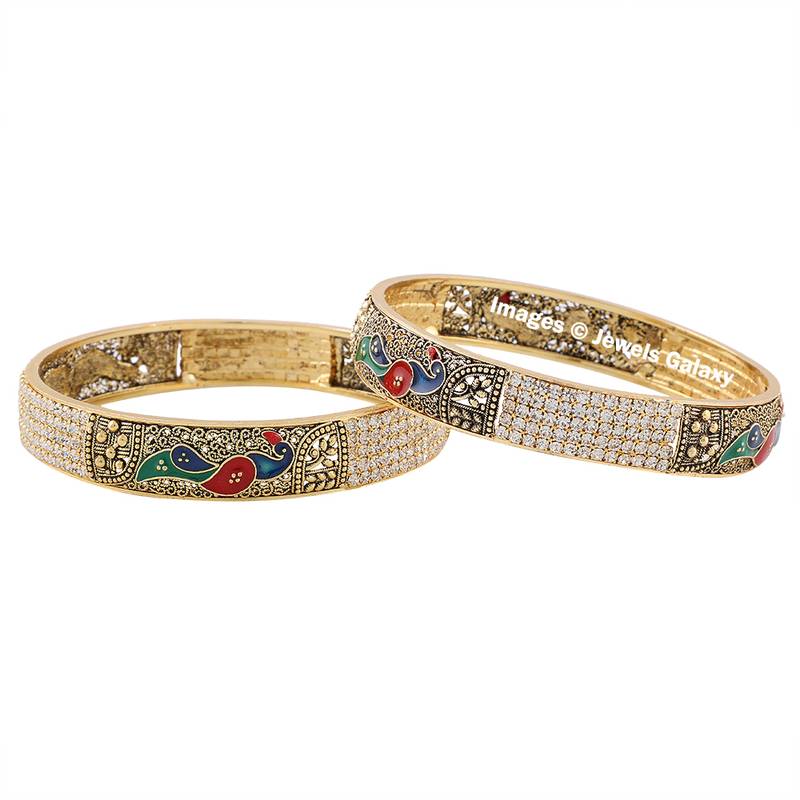 Multicolor zircon banglesandbracelets Jewels Galaxy 1925621