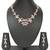 Brown stone necklace sets