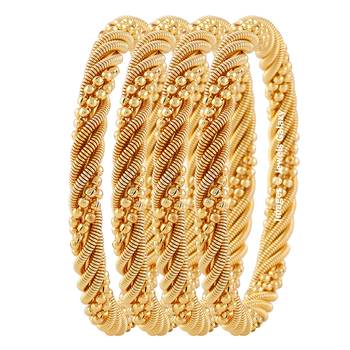 Gold zircon   bangles-and-bracelets 1