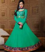 Neha sharma fabulous designer long salwar kameez