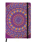 Premium Diary Purple Leather Hardbound Cover Classic Diary