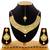 Gold Finish Ravishing Design Necklace Set With Maang Tikka