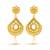 Gold Finish Ravishing Design Necklace Set With Maang Tikka