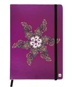 Premium Diary Purple Leather Hardbound Cover Classic Diary