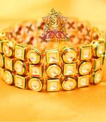 Gorgeous Kundan & Meenakari Bracelet