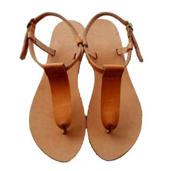 Beige n Brown Sandal 1