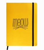 Premium Diary Yellow Leather Hardbound Cover Classic Diary