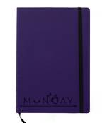 Premium Diary Blue Leather Hardbound Cover Classic Diary