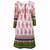 Srinika Pink Printed Cotton Kurti