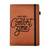 Premium Notebook Tan Brown Leather Hardbound Cover Classic Notebook  Get Out Of Comfort Zone