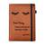 Premium Notebook Tan Brown Leather Hardbound Cover Classic Notebook  Dear Diary With Your Name