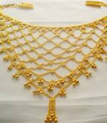 Exclusive Diamond Studed Chained Waist Chain / Kandora