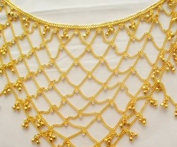 Exclusive Diamond Studed Chained Waist Chain / Kandora 2