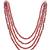 red beaded jewellery Pearl necklaces