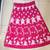 Pink embroidered banglory silk unstitched lehenga