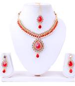 Red diamond necklace-sets