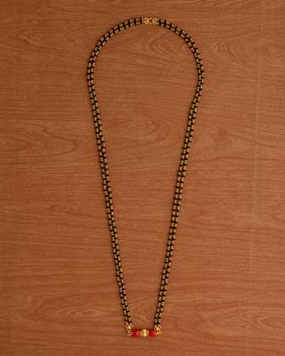Golden mangalsutra 30" length 2