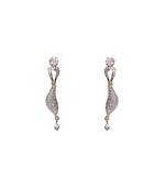 Silver american_diamonds crystal danglers drops