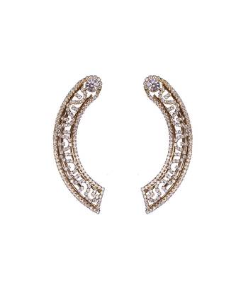 Silver american_diamonds crystal danglers drops 1