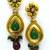 Stone studded polki set