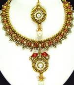 Polki necklace set