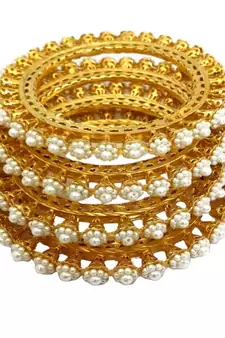 Royal Pearl Bangles