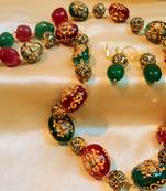 Gorgeous Markesh Gold Foil Neckpiece