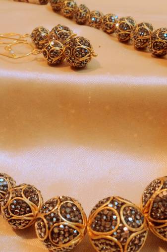 Royal Markesh Gold Plated Necklace Set