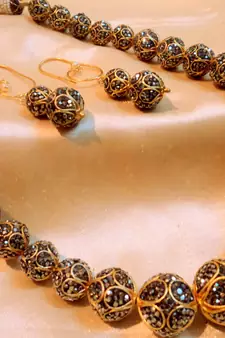 Royal Markesh Gold Plated Necklace Set