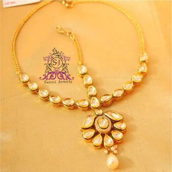 Kundan Meenakari Pearl Maathapatti 1