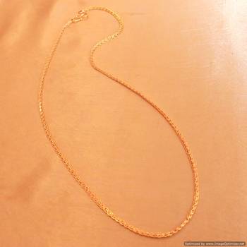 Gold Plated Pendant Chain / Necklace 1