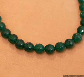 Green Onyx Single Line Necklace 2