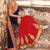 Multicolor embroidered georgette saree with blouse