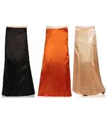 Muticolor Satin Petticoat