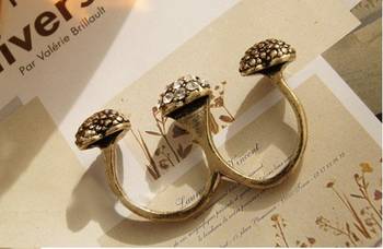 Hearts Double Finger Ring 2