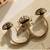 Hearts Double Finger Ring