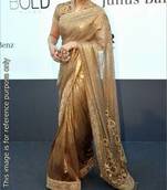 Aishwarya rai golden saree