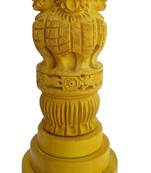 Wooden Ashoka Stambh / Ashoka Pillar Memento Statue