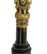 Wooden Ashoka Stambh / Ashoka Pillar Memento Statue