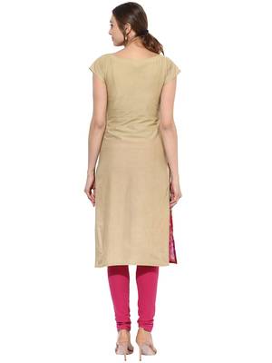 Multicolor printed Cotton stitched kurti 3