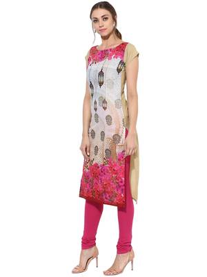 Multicolor printed Cotton stitched kurti 4