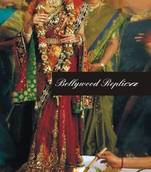 Bollywood Aishwarya Rai Red Net Wedding saree