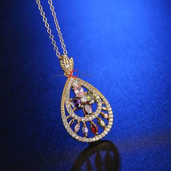 Multicolor swarovski crystal pendants 2